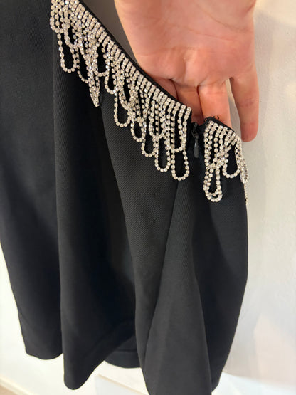 SHEIN. Burgundy Fringed Cardigan Tl