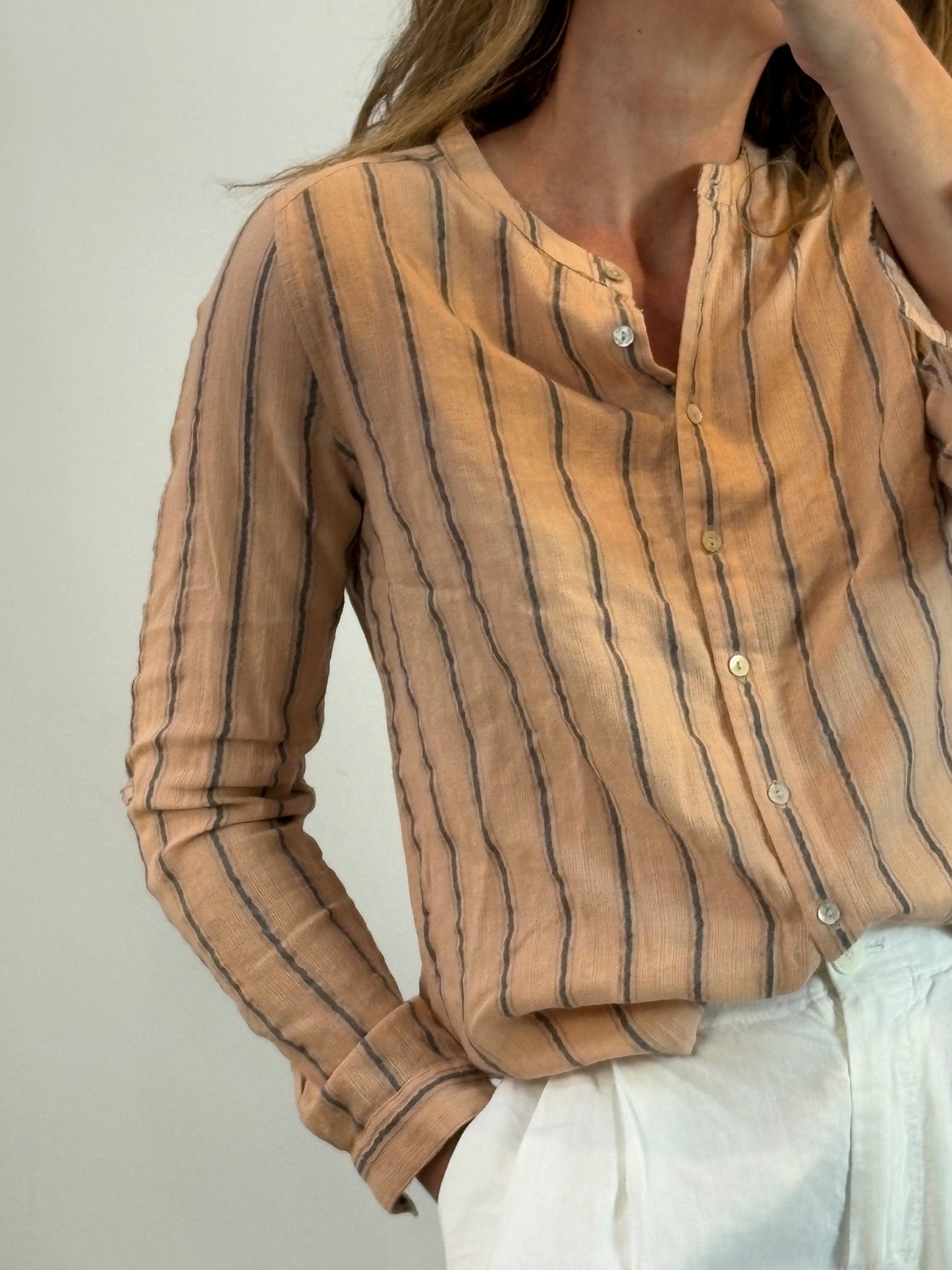 PEPE JEANS. Blusa algodón tono pastel