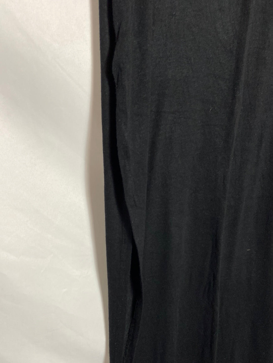 ZARA. Falda larga negra fluida T.S