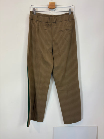 ZARA. Double-waist pleated trousers. TS