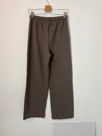 ZARA. Conjunto felpa gris topo. T S