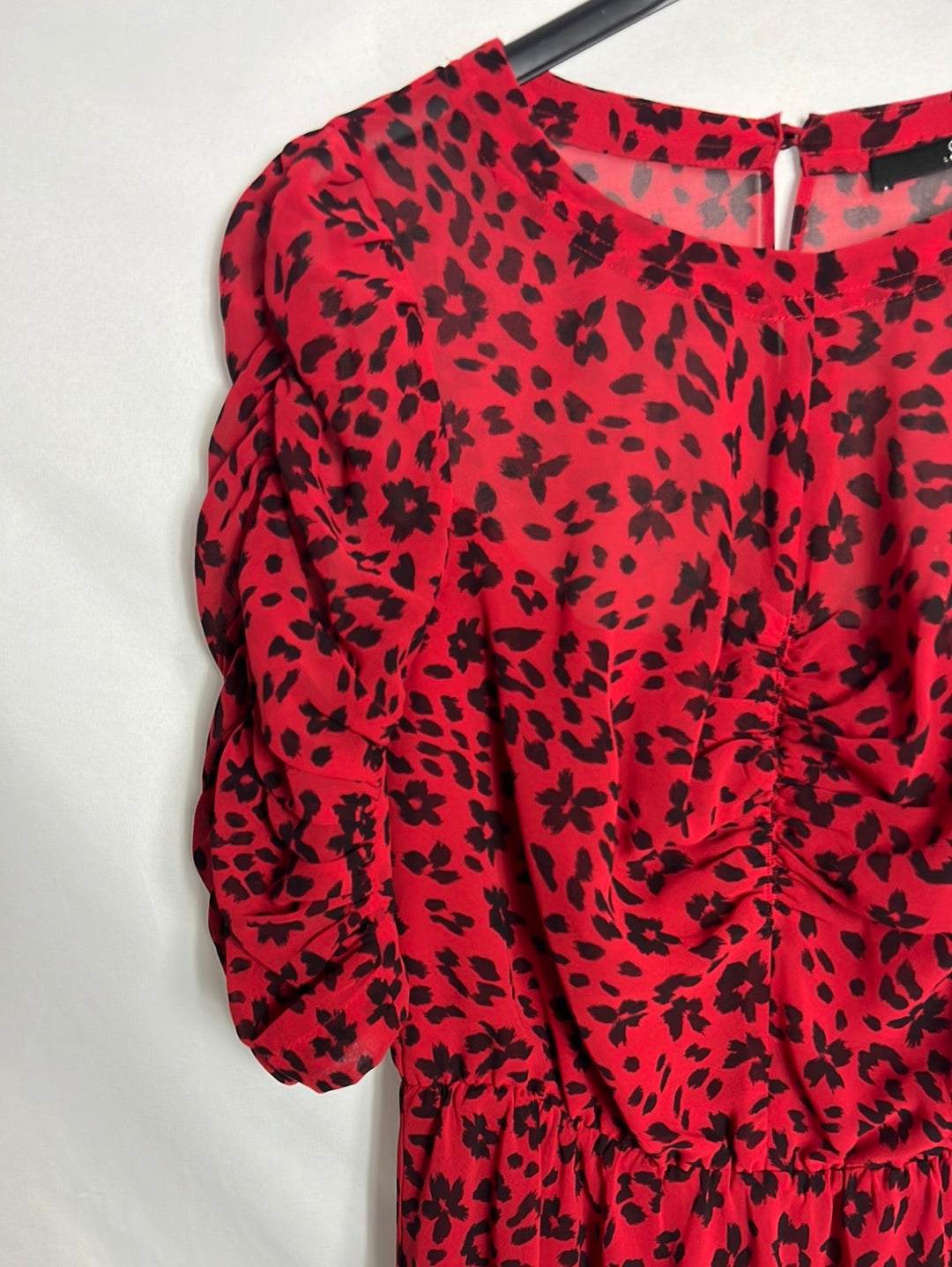 guess red and black dress GUESS Black Floral Strapless Sweetheart Sheath Mini Dress Size 3