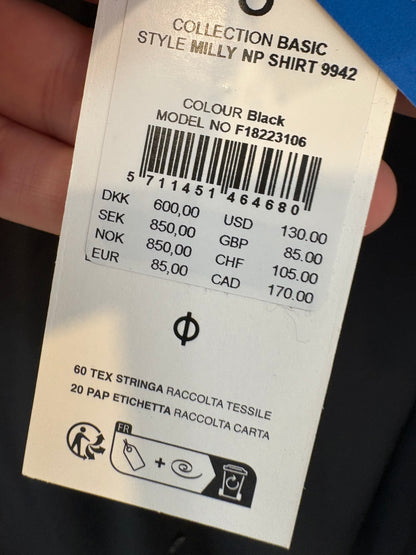 SAMSOE SAMSOE. Blusa negra fluida