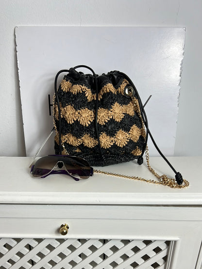 ZARA. Bolso rafia saco