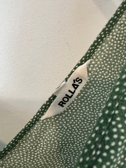 ROLLA'S. Green polka dot dress TM