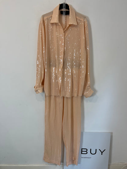 GONÇALO PEIXOTO. Total look lentejuelas T.s/m