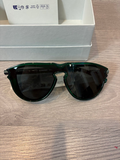 BURBERRY. Green-framed sunglasses