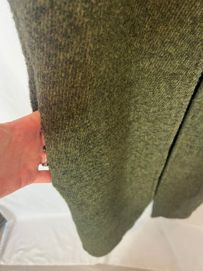 ZARA. Green wool vest. Size XS