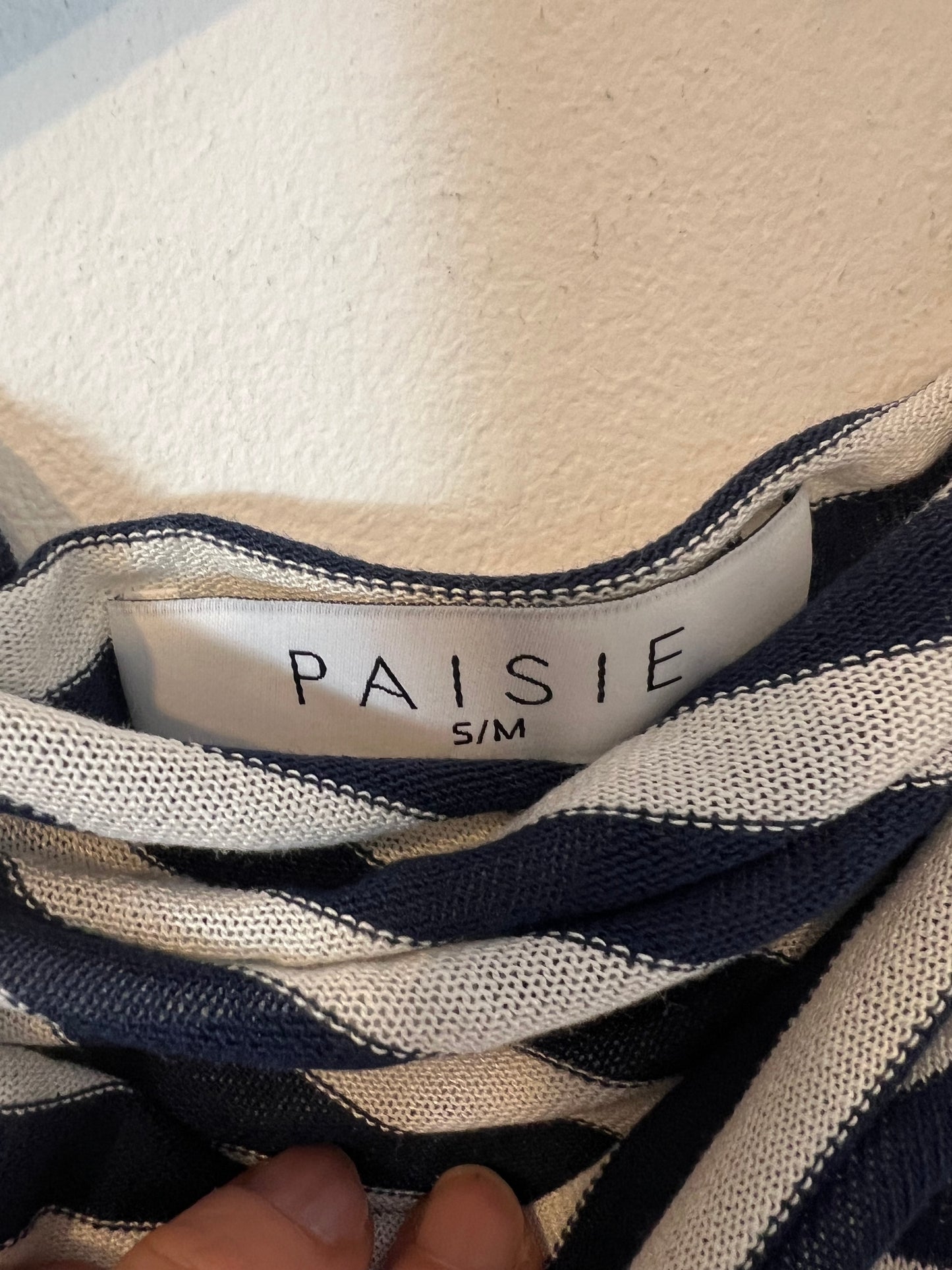 PAISIE. Top fluido rayas. T S/M