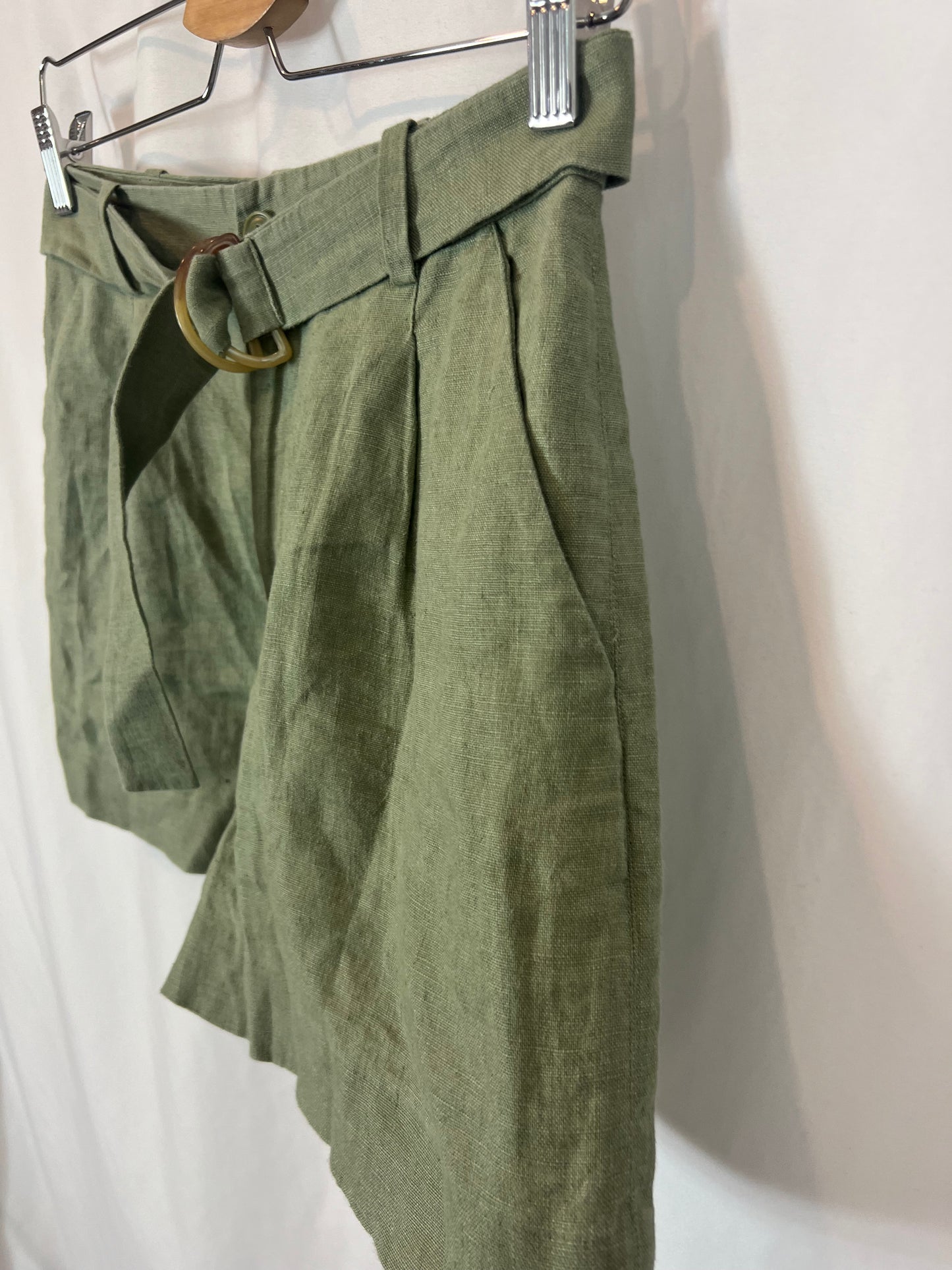 & OTHER STORIES. Bermuda verde lino. T 34