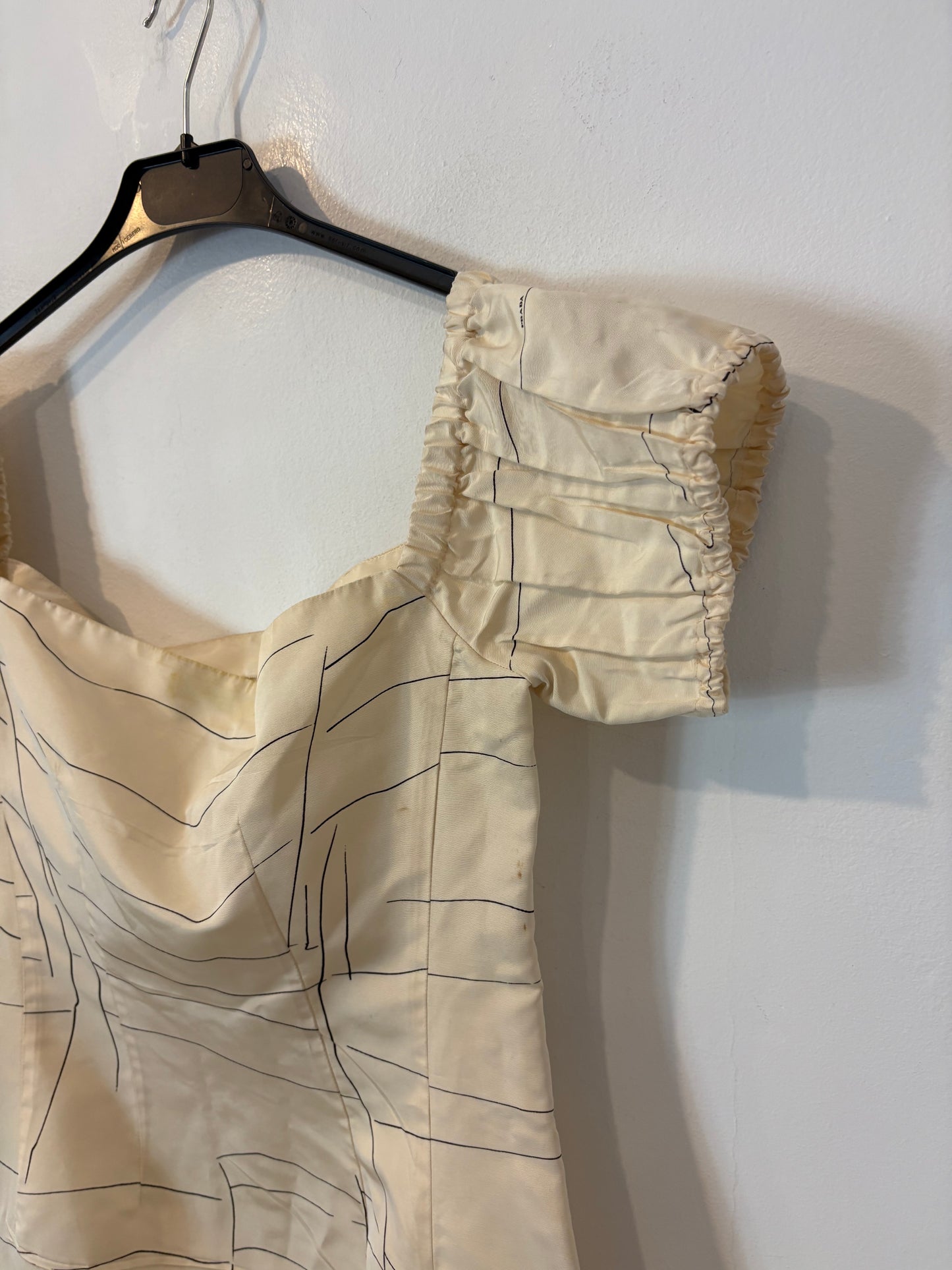 PRADA. Vestido seda vintage