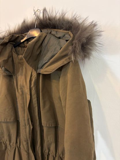 THE KOOPLES. Parka acolchada verde caqui. T L