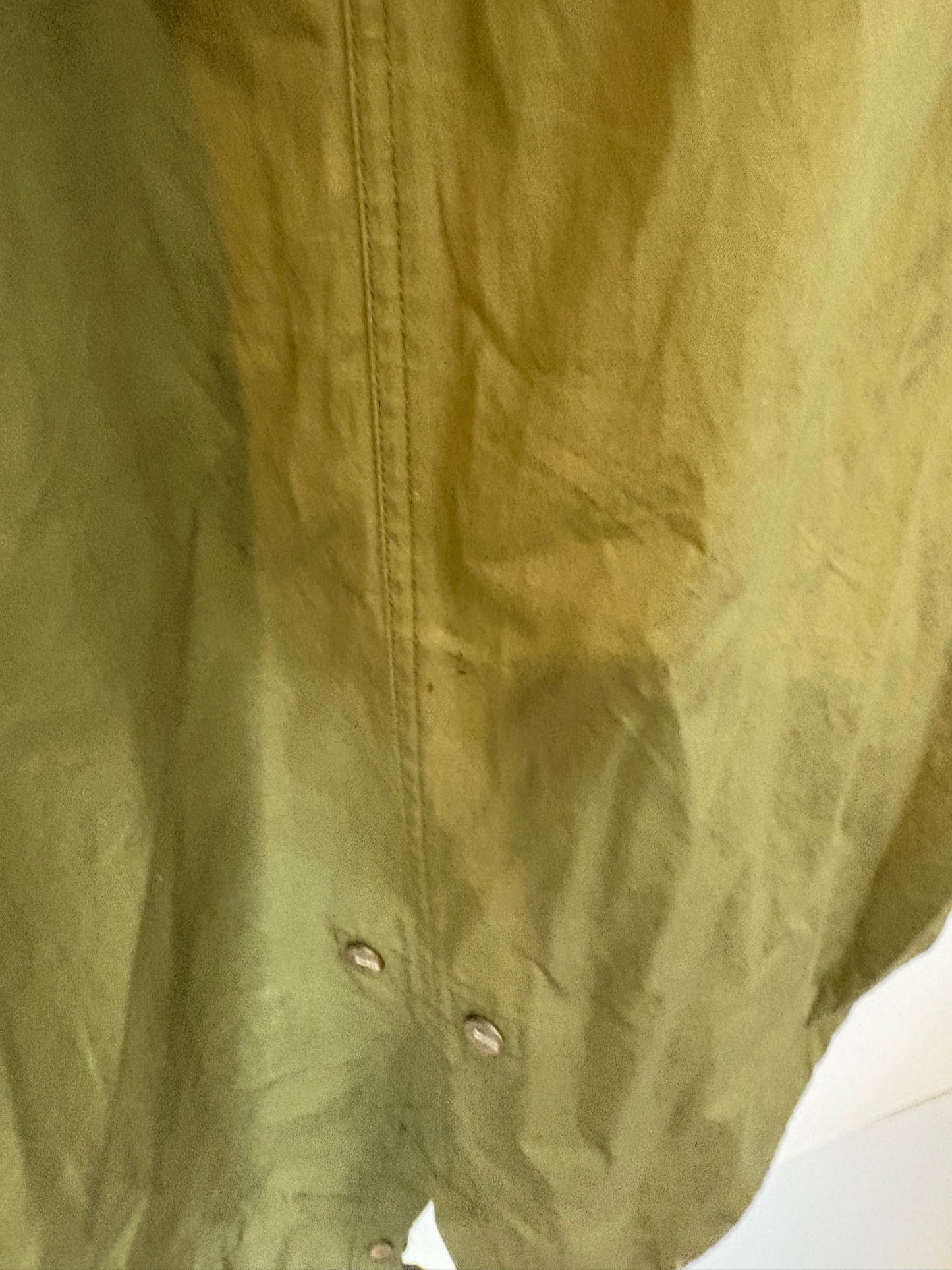 SCOTCH &amp; SODA. Green parka with removable hood. Size 1 (S)
