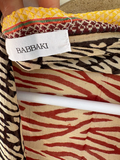 BABBAKI. Printed kimono Tu(s/m)