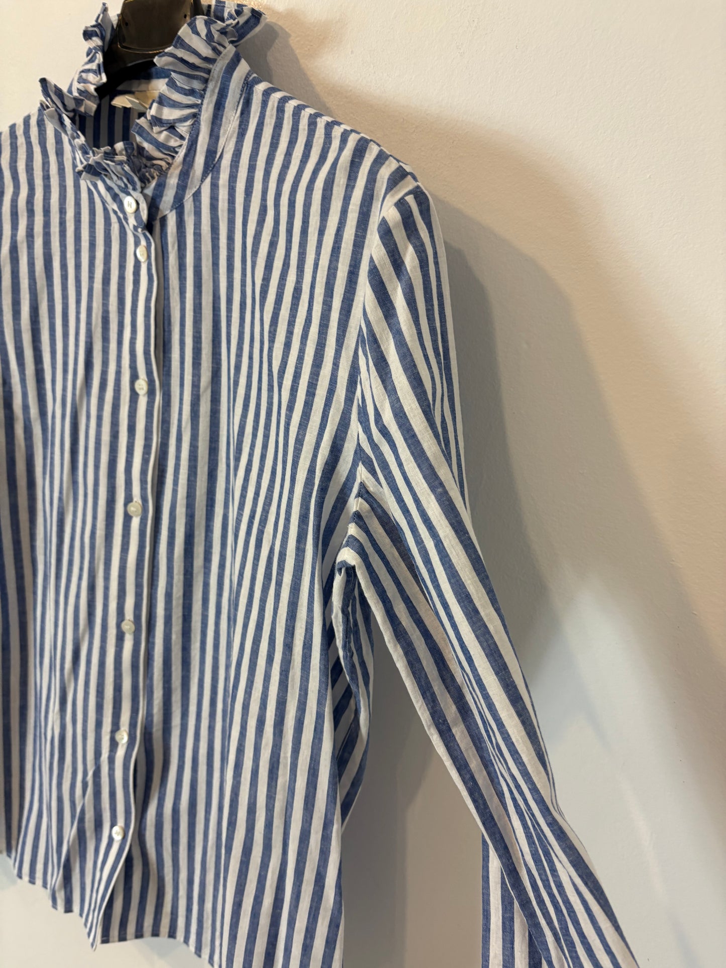SEZANE. Blusa rayas con algodón. T 36