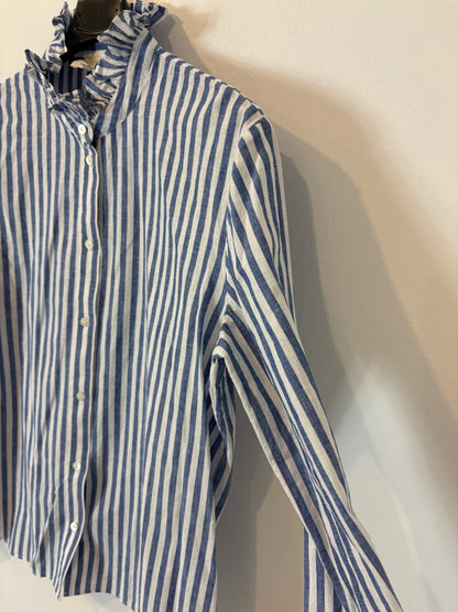 SEZANE. Blusa rayas con algodón. T 36