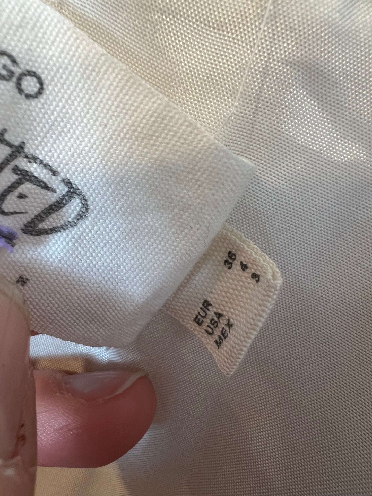 MANGO. Blazer color crudo textura. T 36