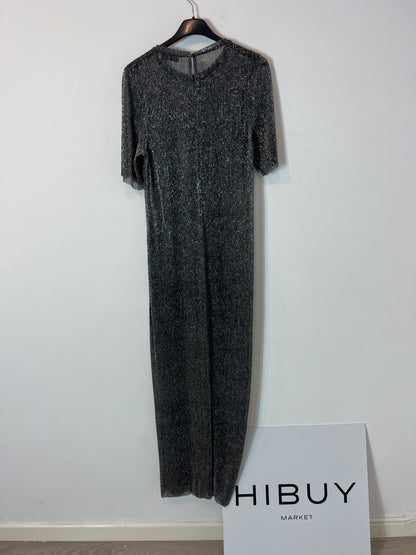 MANGO. Long dress with thread detail Ts