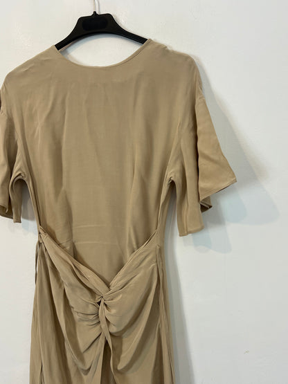 & OTHER STORIES. Vestido beige detalle cintura