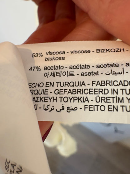 ZARA. Textured pastel dress Tl