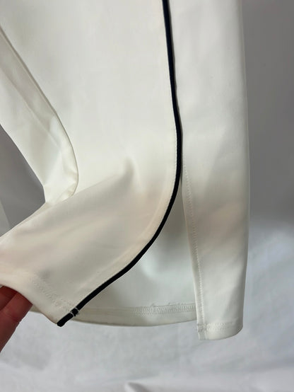 SHEIN. White Side Striped Pants Tm