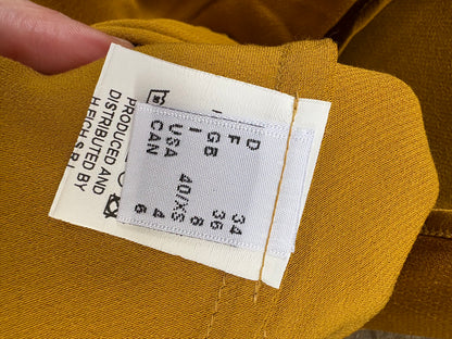 OTTOD´AME. Top satinado dorado