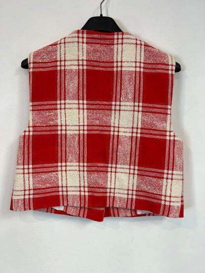 ZARA. Total checkered look Ts