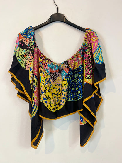 ZAITEGUI. Total look top y falda seda T.s/m