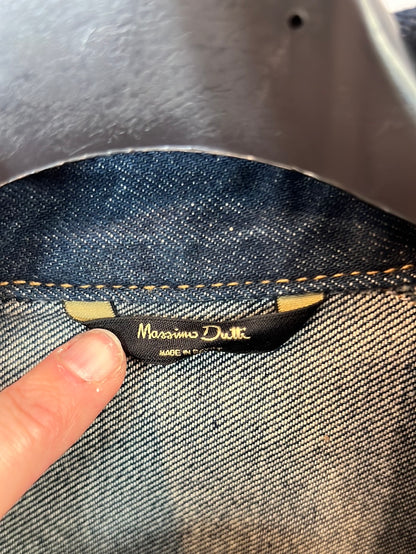 MASSIMO DUTTI. Denim shirt with pockets. TS