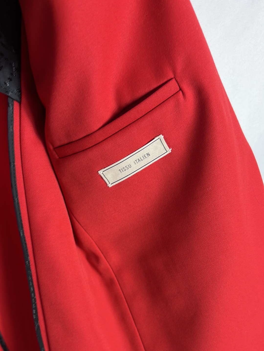 ZADIG&amp;VOLTAIRE. Red lapel blazer. T 36