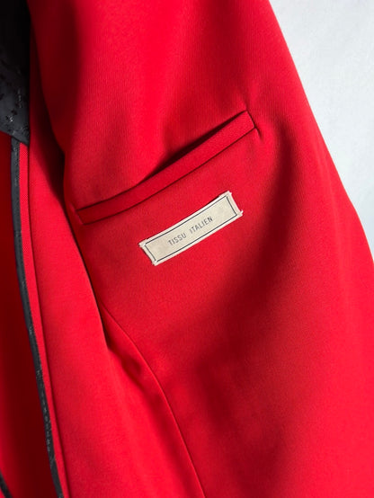 ZADIG&amp;VOLTAIRE. Red lapel blazer. T 36