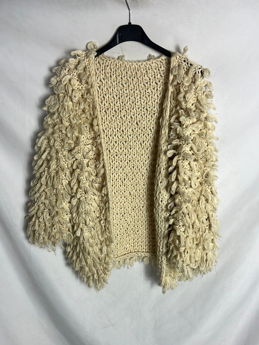 OTRAS. Chaqueta punto textura. T S/M