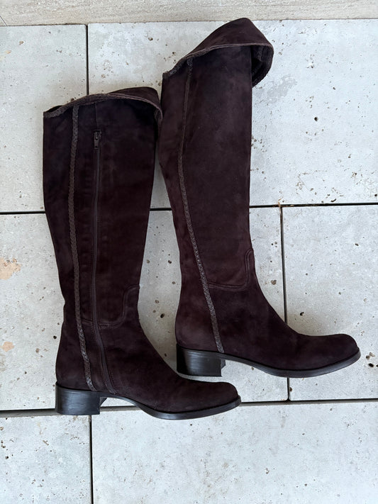 OTRAS. Botas piel marrón