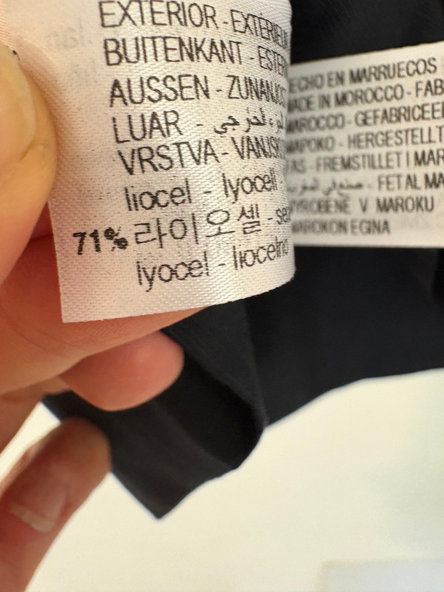 ZARA. Top / chaleco botones dorados. T XS