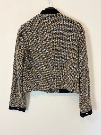 ZARA. Chaqueta tweed lazada. T S