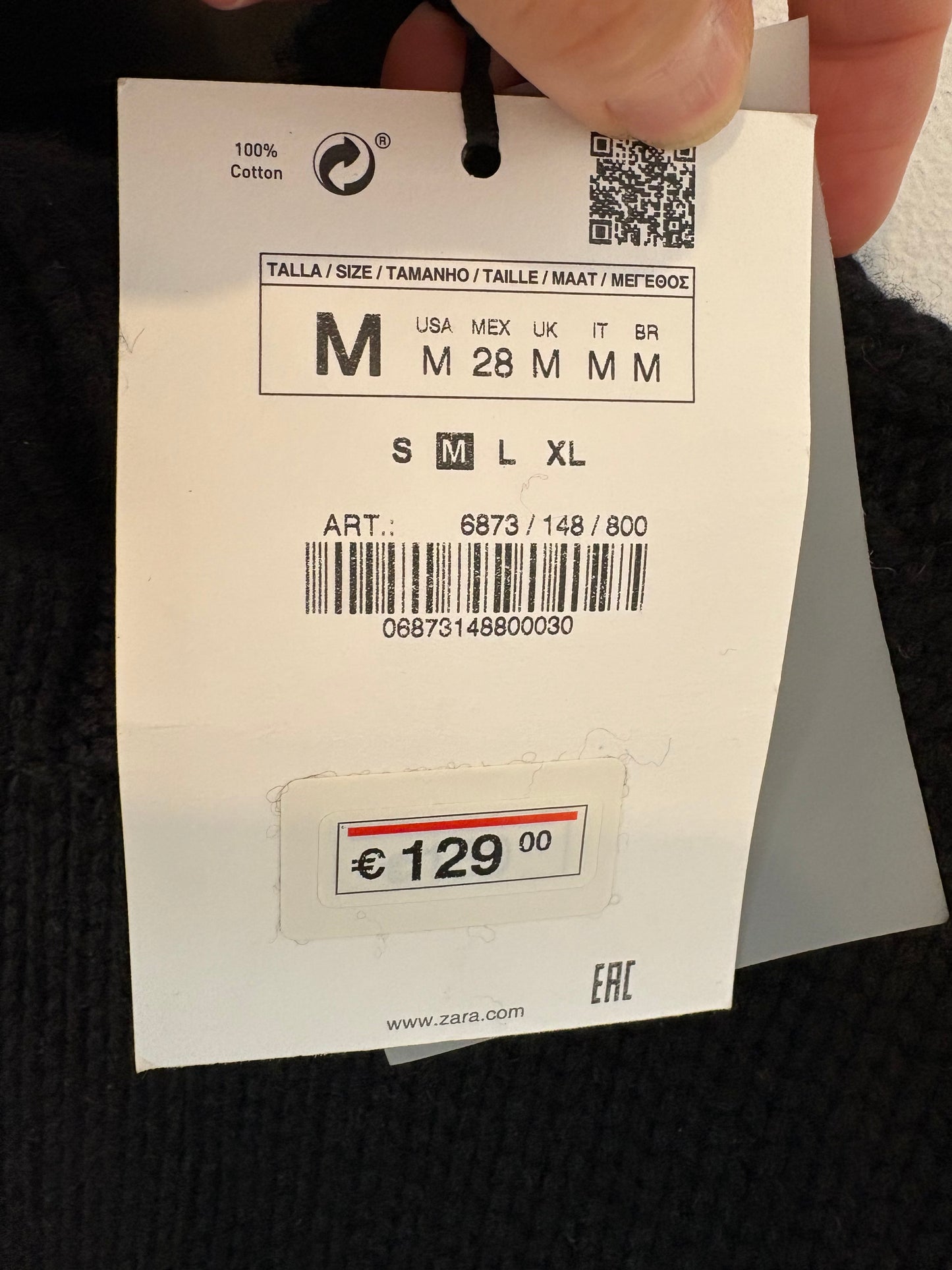 OTHERS. Long knit dress with neckline detail. TS