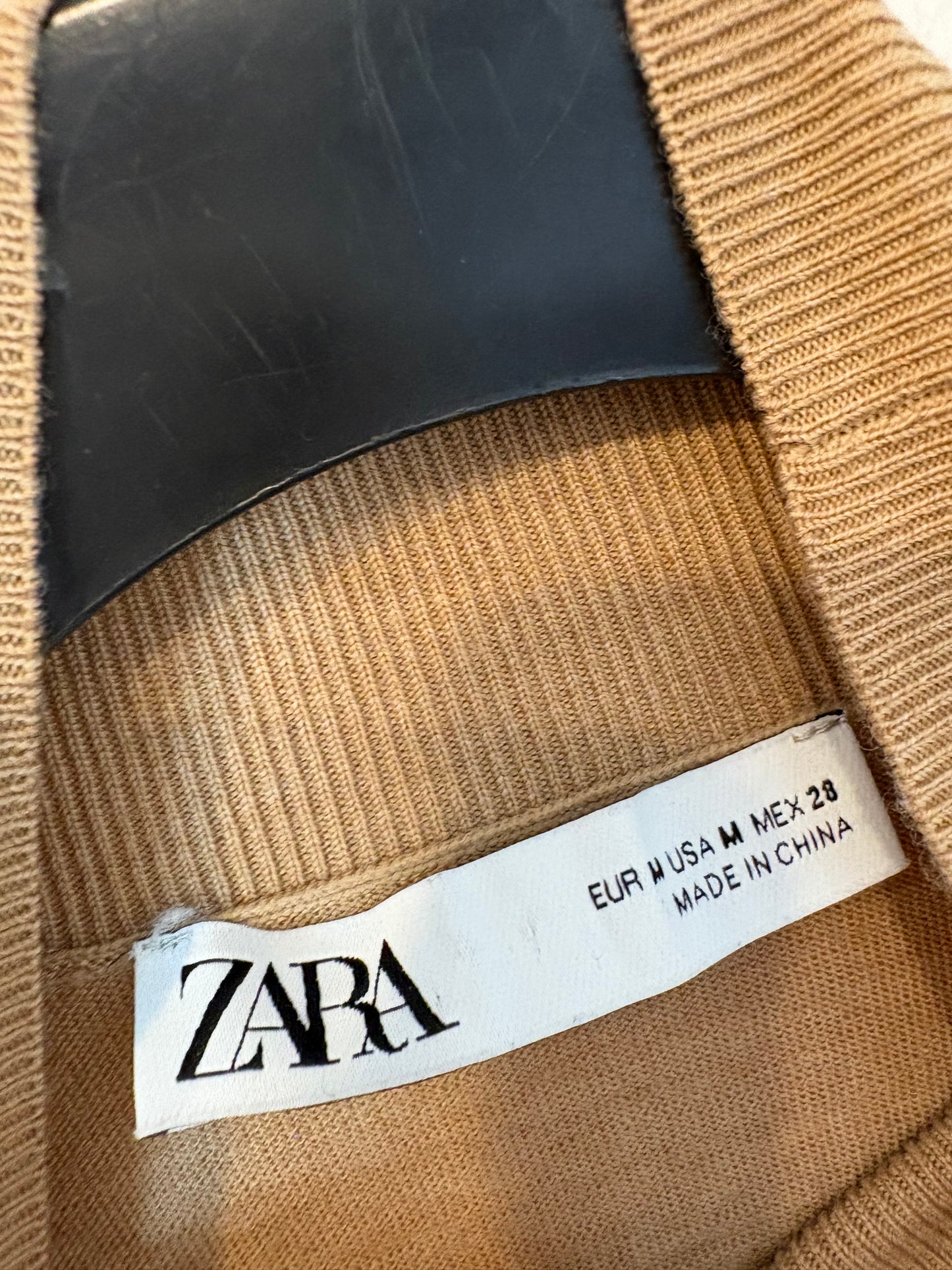 OTHERS. Long knit dress with neckline detail. TS