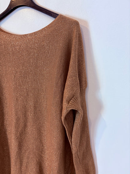 OTRAS. Jersey fino hilos dorados