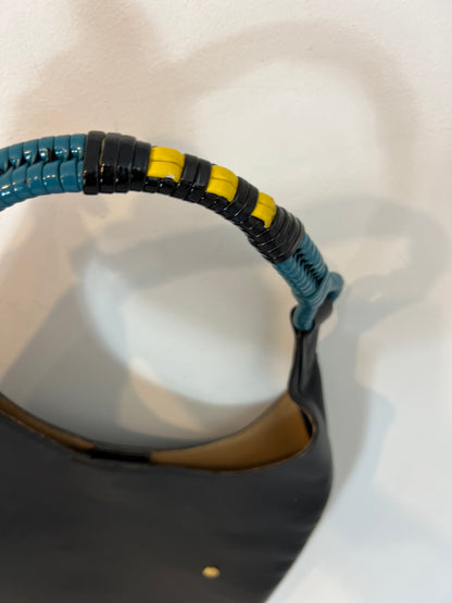 MARNI. Leather bag with handle detail