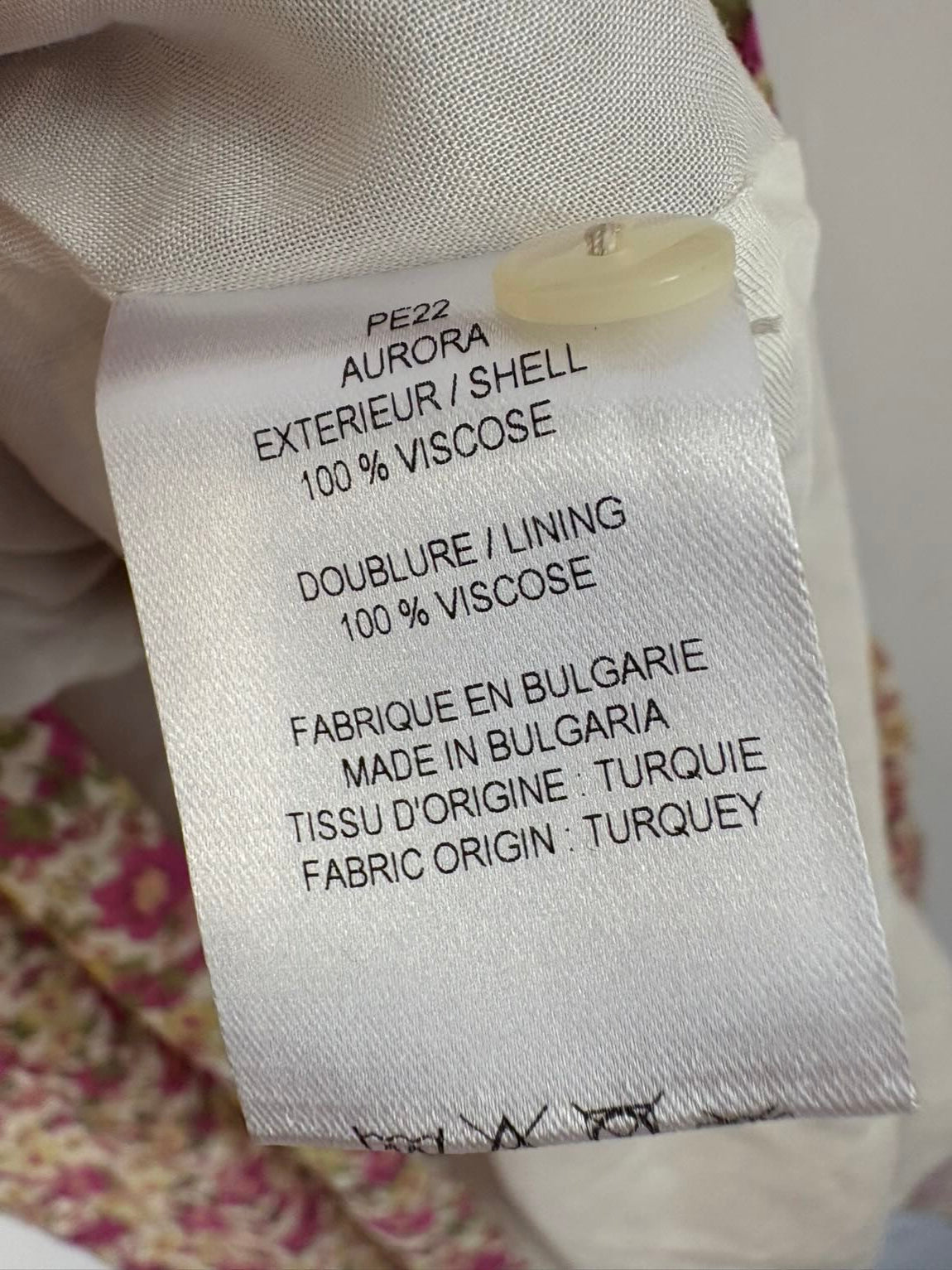 PETITE MENDIGOTE. Vestido estampado flores  cruzado