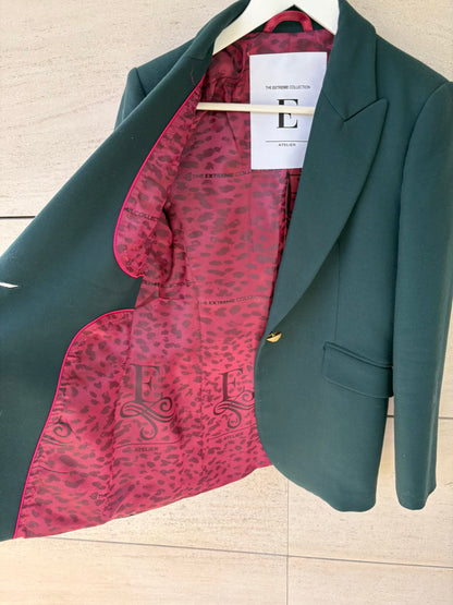THE EXTREME COLLECTION . Traje de chaqueta verde