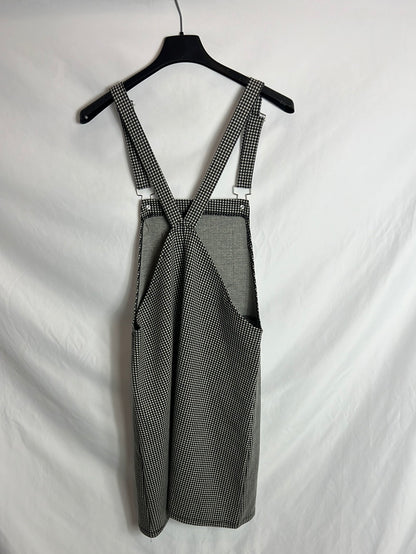 C&amp;A. Mini checked dungarees. TM