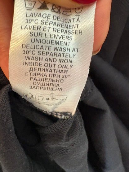 ISABEL MARANT. Falda midi negra asimétrica