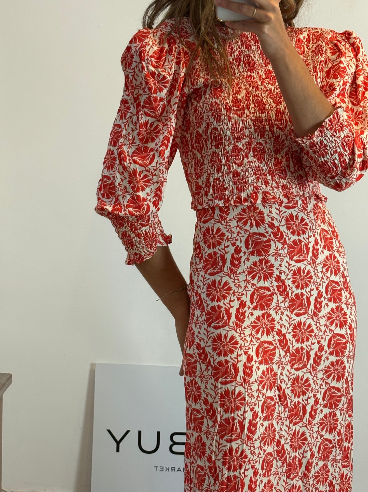 BARILOCHE. Houndstooth trousers size 36