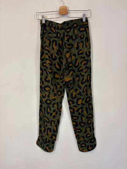 ZADIG & VOLTAIRE. Pantalón verde fluido camo