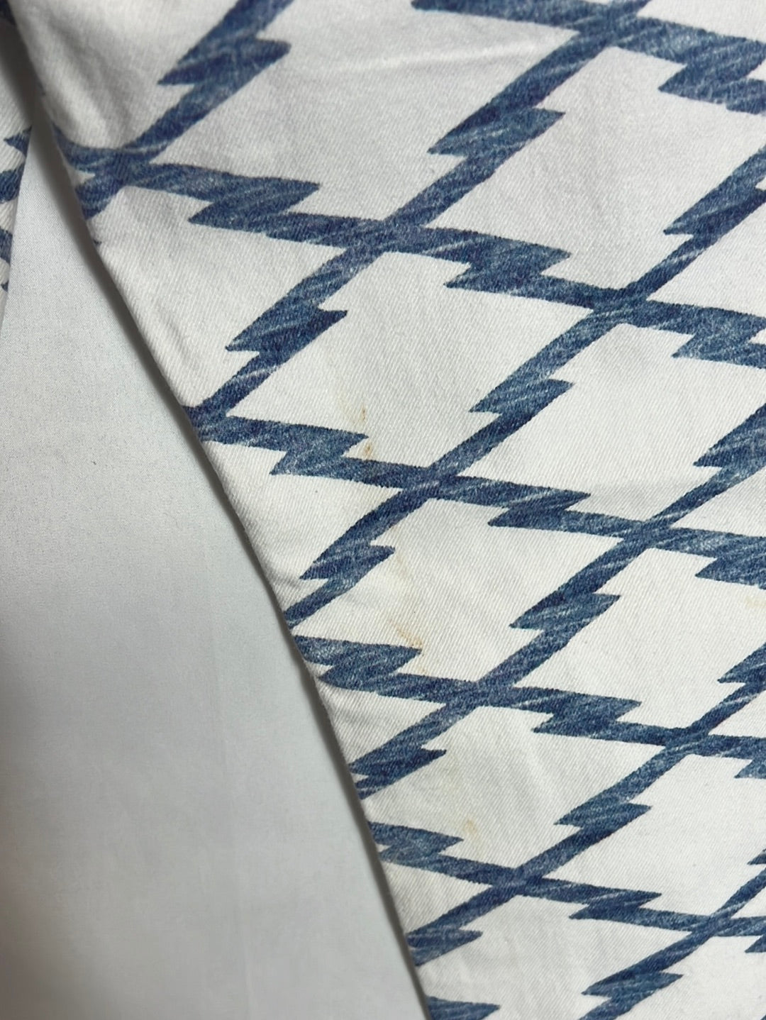 ISABEL MARANT ÉTOILE. Geometric printed denim. T 36 (Tare)