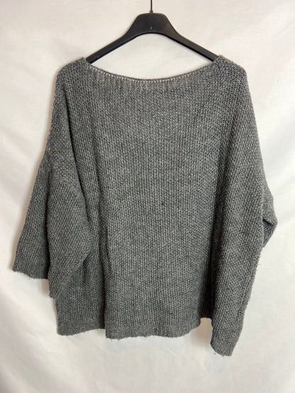 EL DESVÁN DE ARAN. Jersey gris media manga. T L