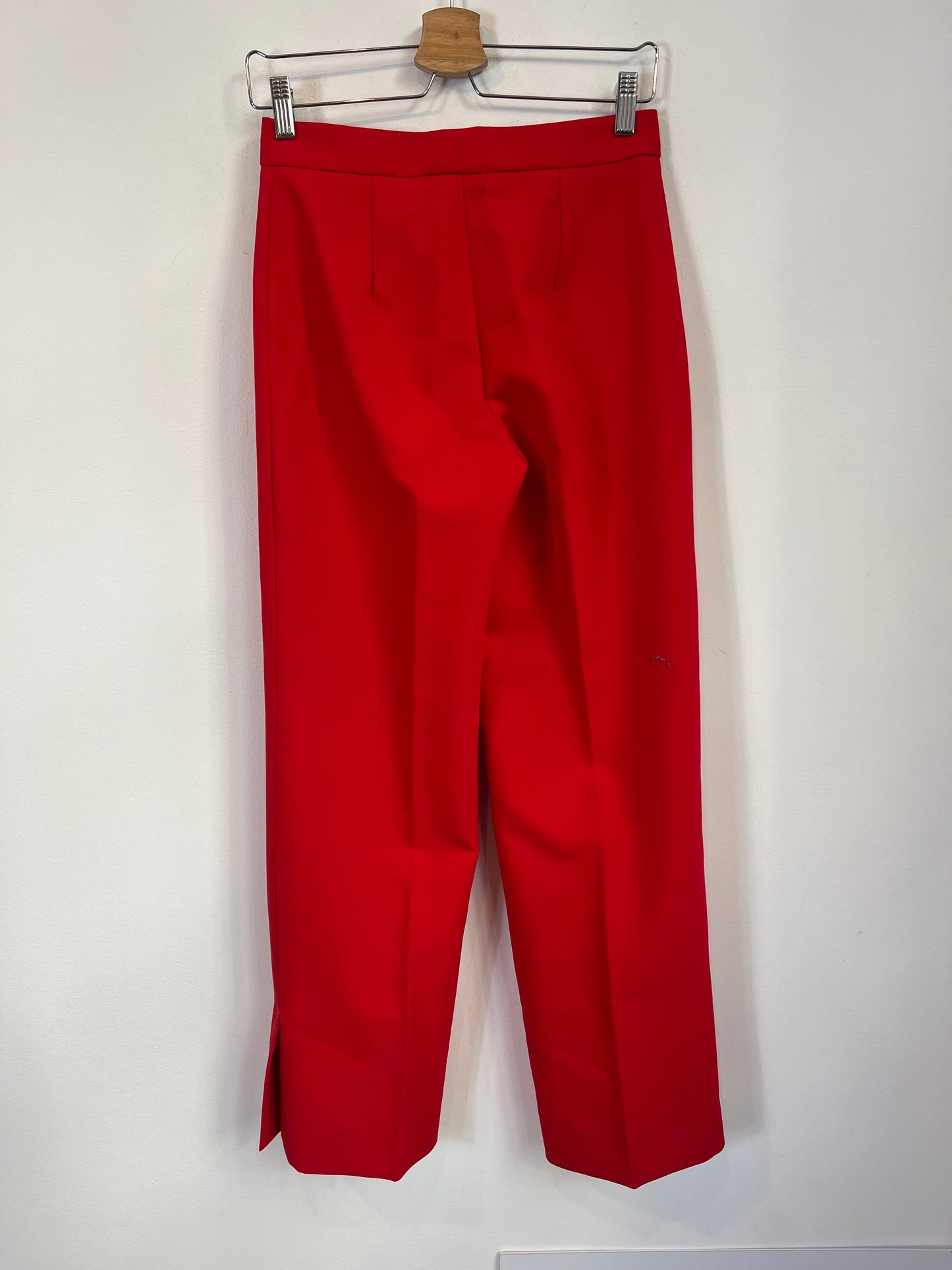 ZARA. Total red vest and trousers look S/S