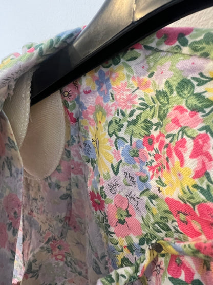 OTRAS. Blusa flores  colores. T S/M