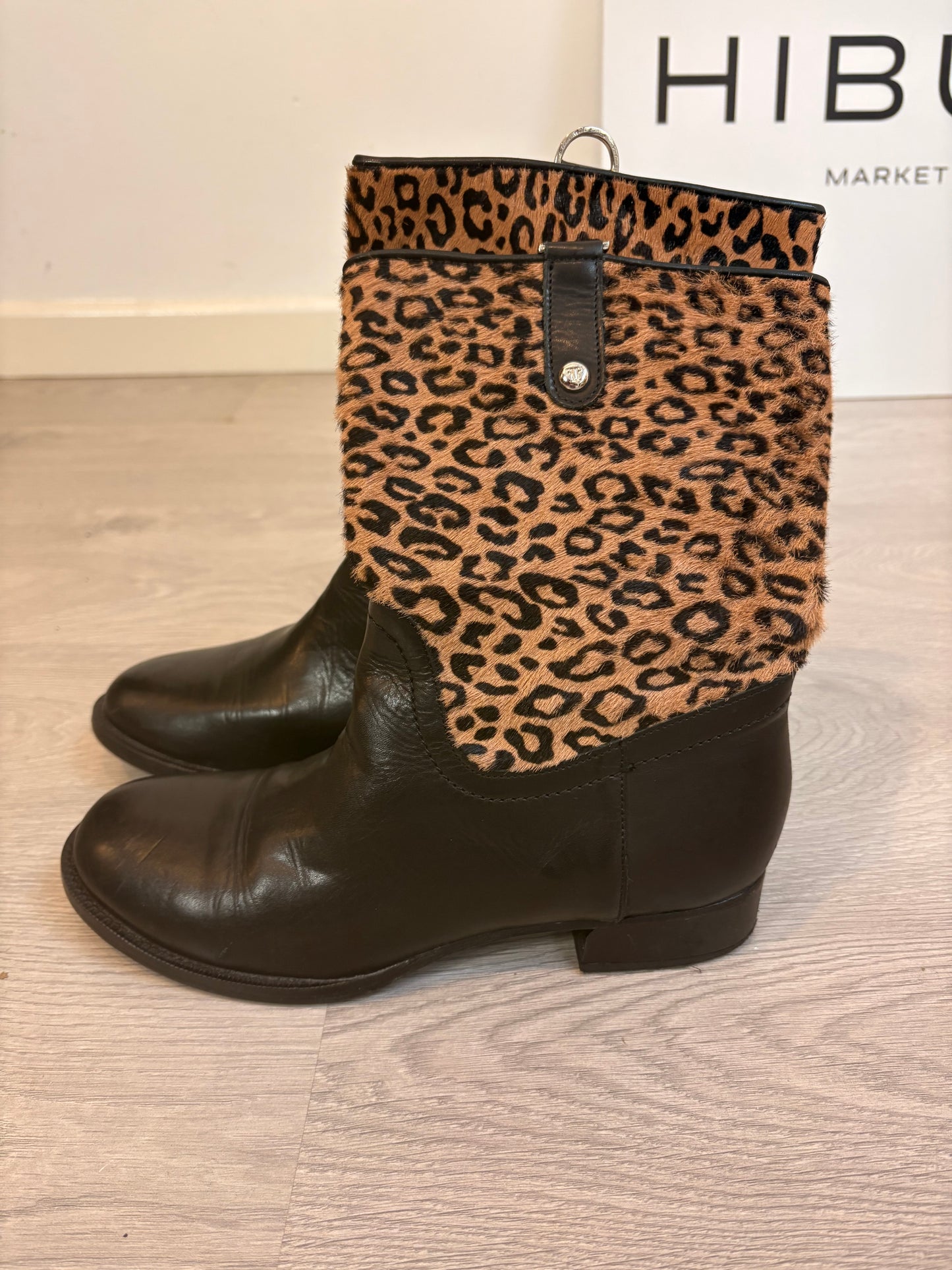 FARRUTX. Botines piel pelito